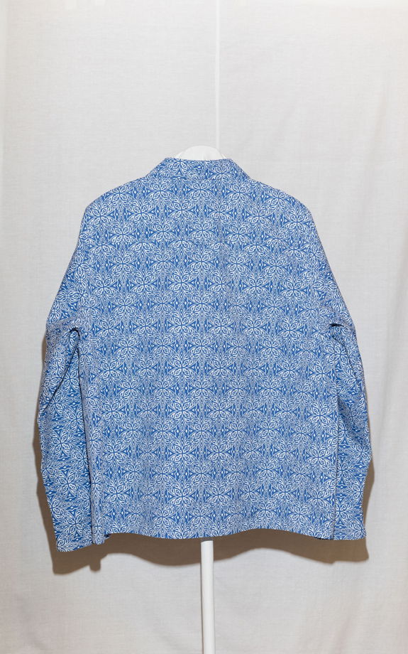 Сине-Белая Рубашка/White Blue Long Sleeve Shirt