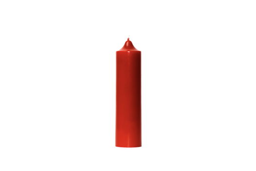 Декоративная свеча SIGIL гладкая 150*38 цвет Красный
