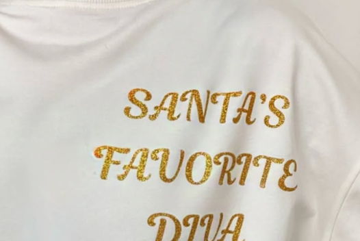 Футболка из премиального футера Santa