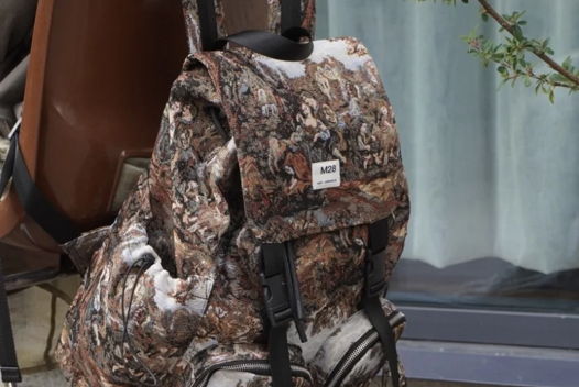 Большой рюкзак из гобелена