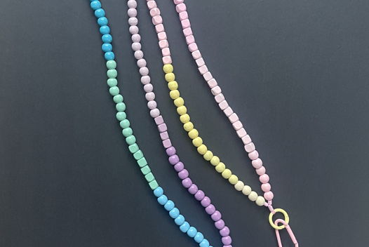 Брелок холдер / бусы для ключей и бейджей