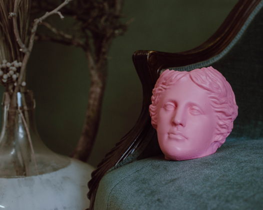 Кашпо Венера нежно-розовая