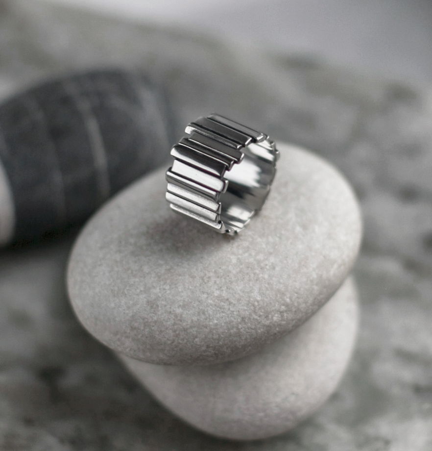 Серебряное кольцо Исландия