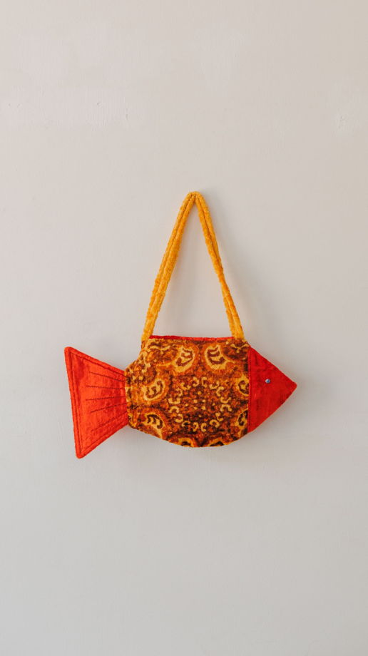 Сумка-Рыба Пэчворк 6/Patchwork Fish Bag 6