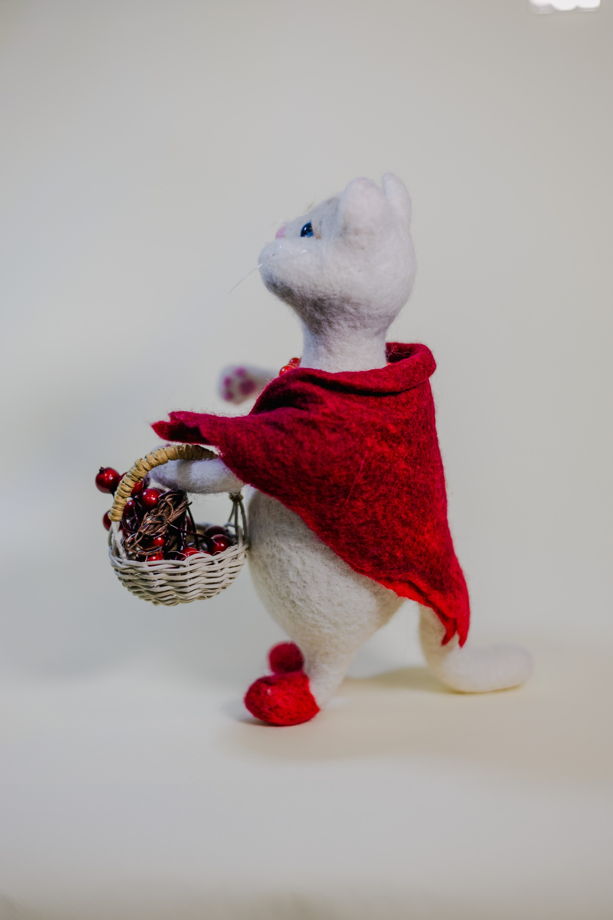 Декоративная игрушка  — "Кошка сибирская"
