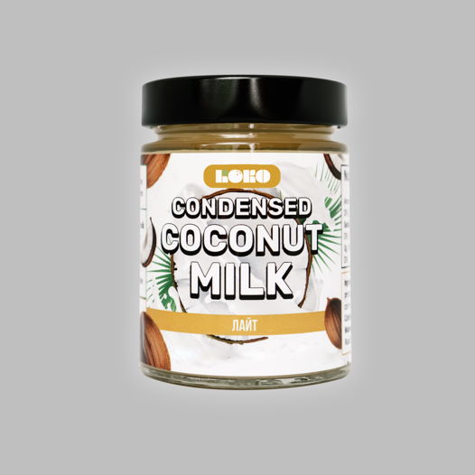 Сгущенка на кокосовом молоке Лайт