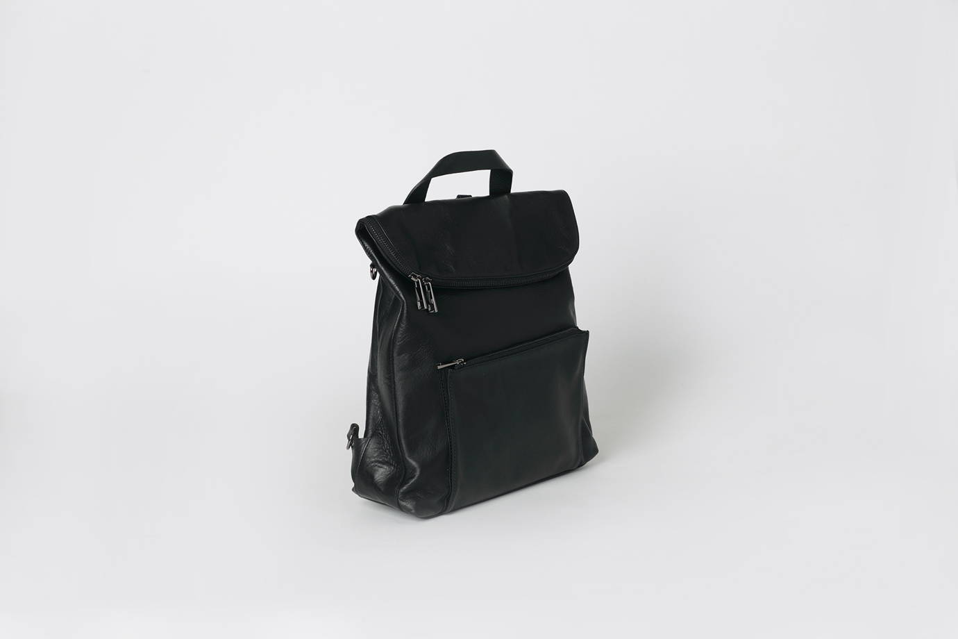 polaris real leather backpack