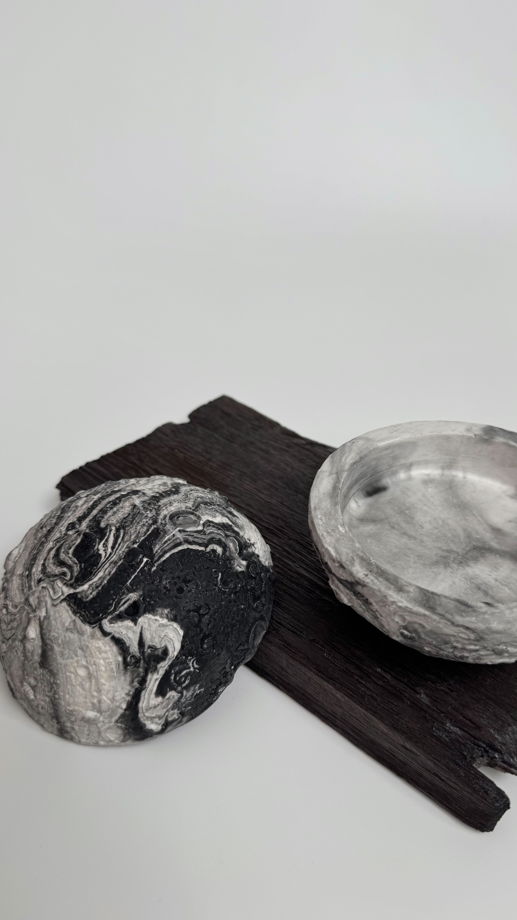 шкатулка [ la Luna ]  серая