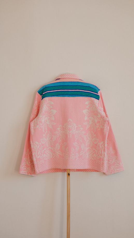 Пиджак Розовый в Полоску/Striped and Pink Jacket