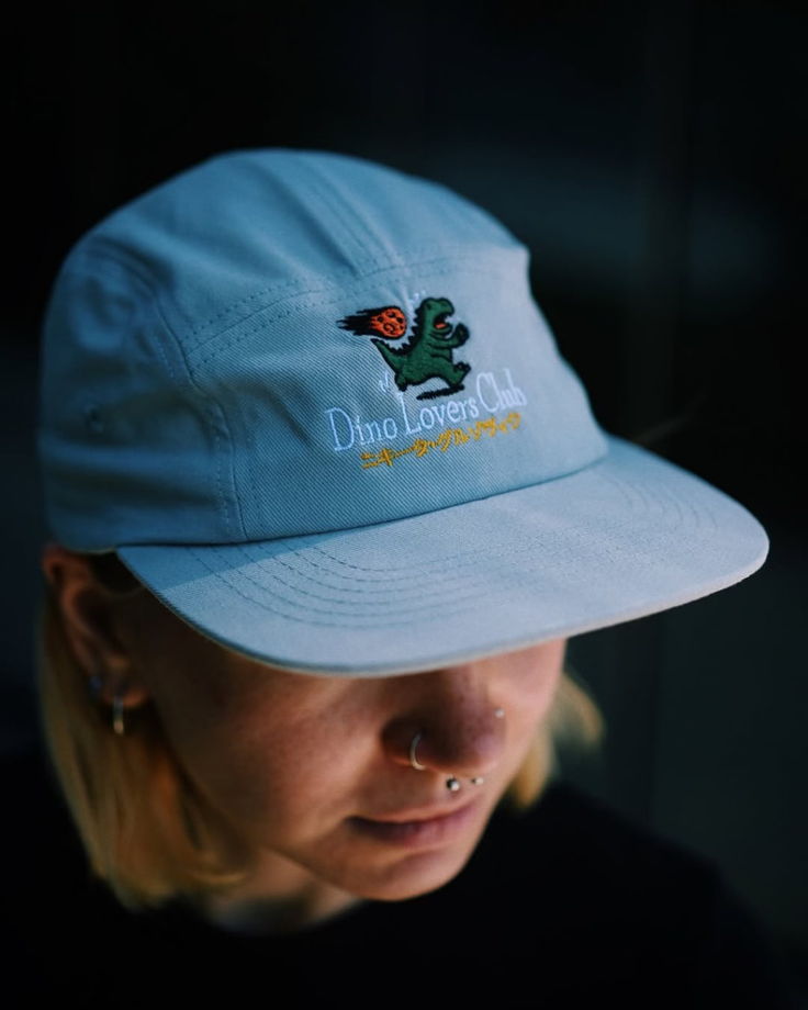 КЕПКА DINO LOVERS CLUB 5-PANEL METEORITE СЕРАЯ