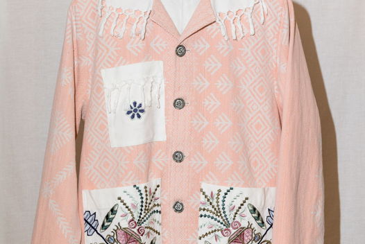 Розовая Куртка с Бахромой/Pink Fringed Jacket