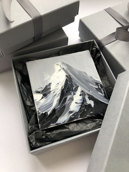 Мини-картина на магните в подарочной упаковке