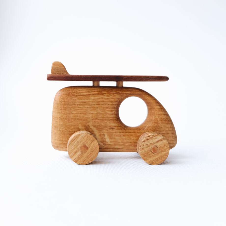 Деревянная игрушка Автобус с серфом