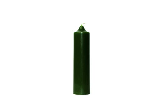 Декоративная свеча SIGIL гладкая 150*38 цвет Зеленый