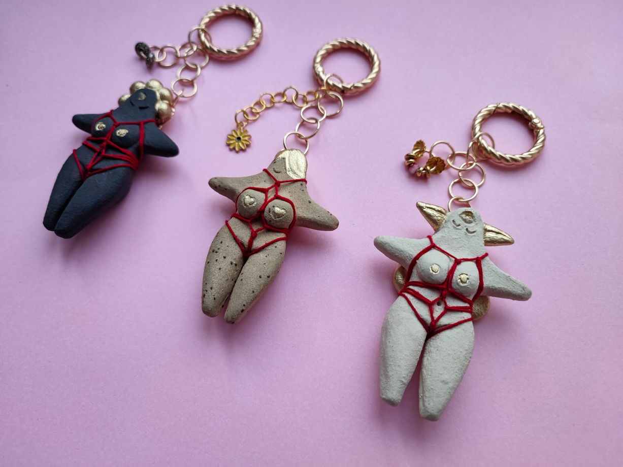 Керамические брелоки ШИБАРИ в ассортименте