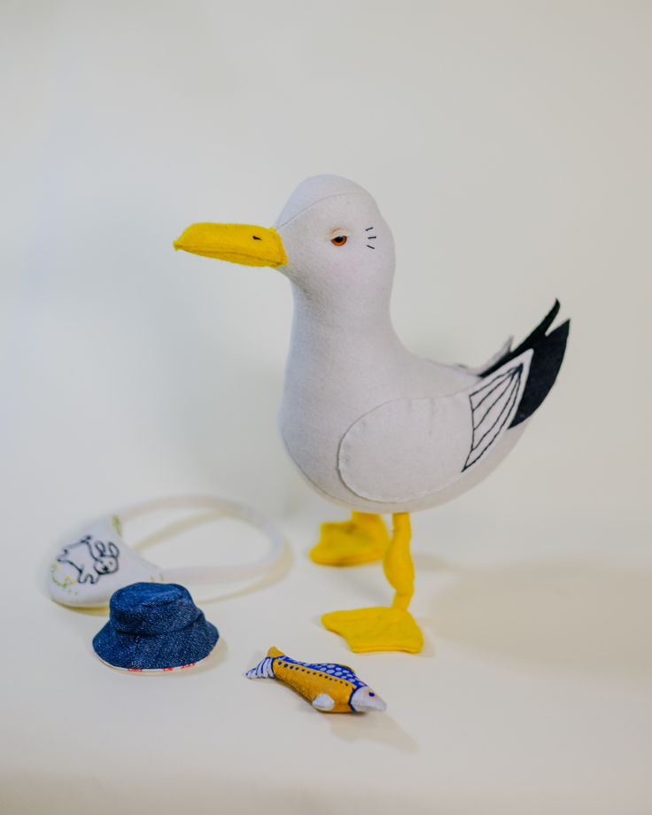 Декоративная игрушка — "Чайка"