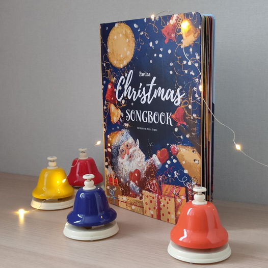 Новогодняя Рождественская книга  с нотами Christmas songbook