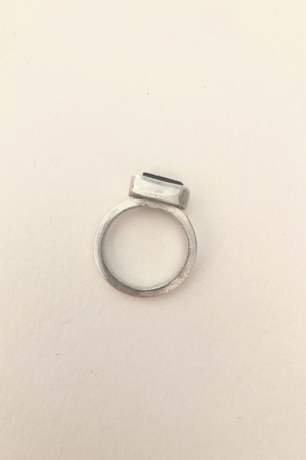 Кольцо с турмалином