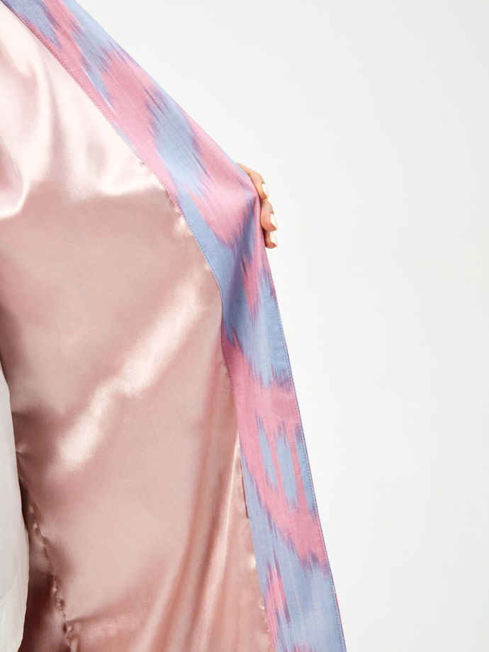 Чапан/кафтан/кимоно Lily Pink ручной работы в стиле этно-шик.