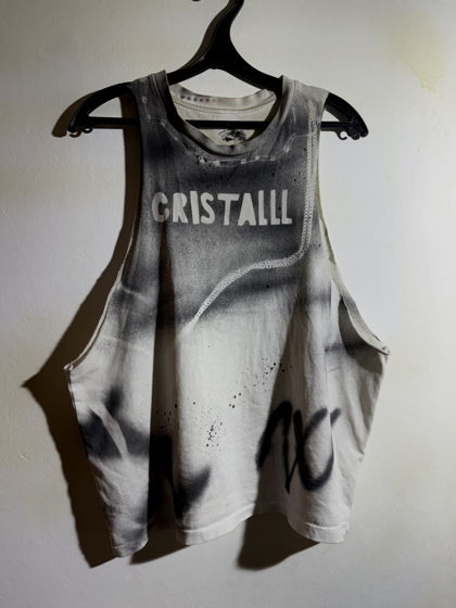 Sleeveless T-shirt Cristalll | Майка Кристаллл