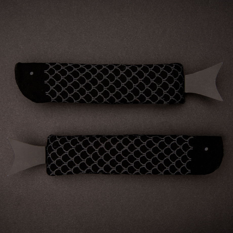 Носки в форме рыбы DOIY Fish Socks - Black