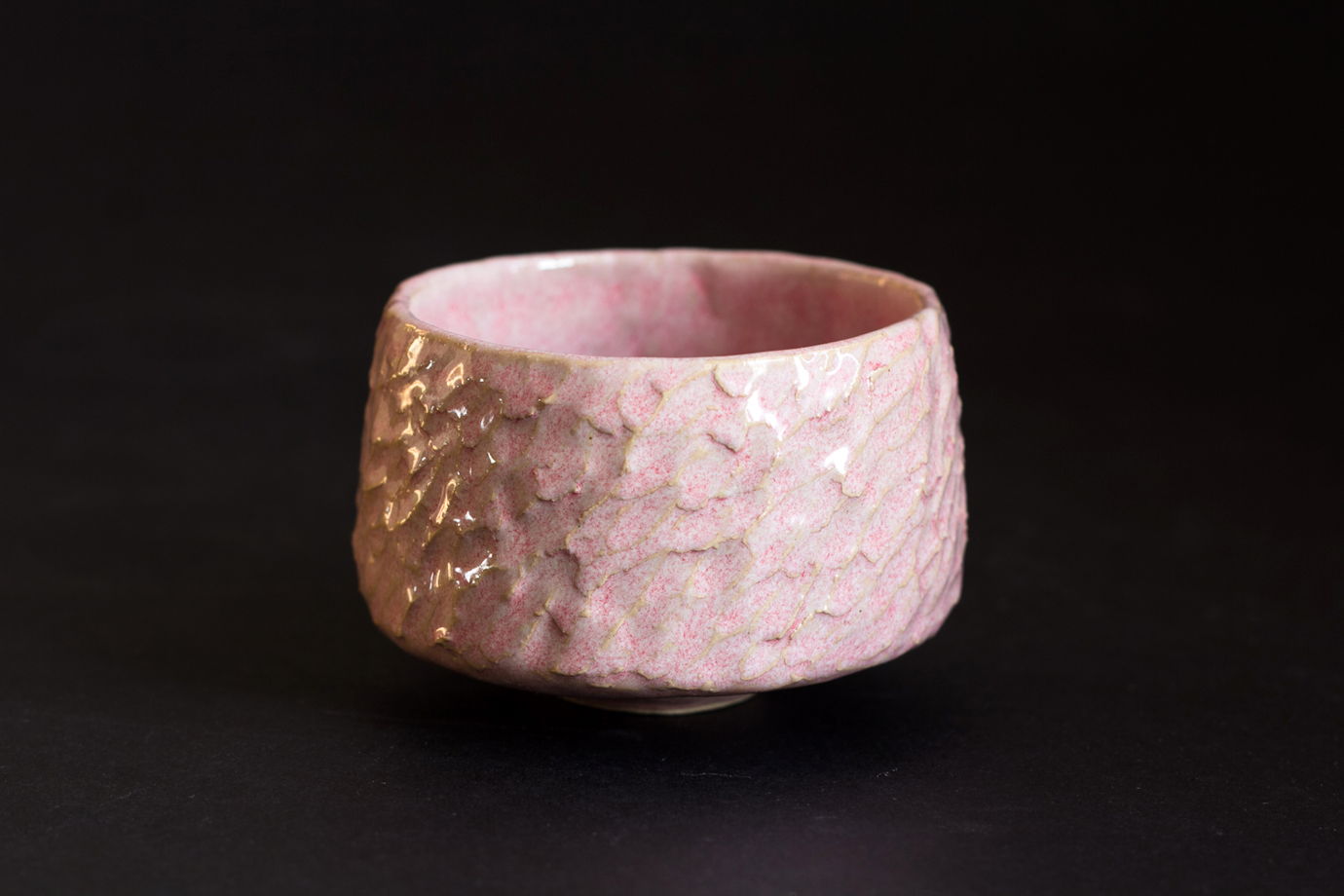 Пиала керамическая розовая