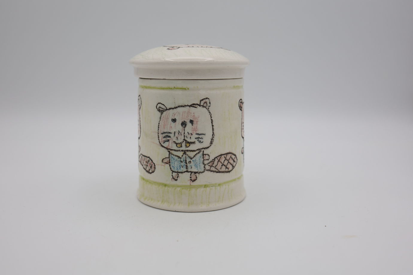 Волшебная баночка с бобрами