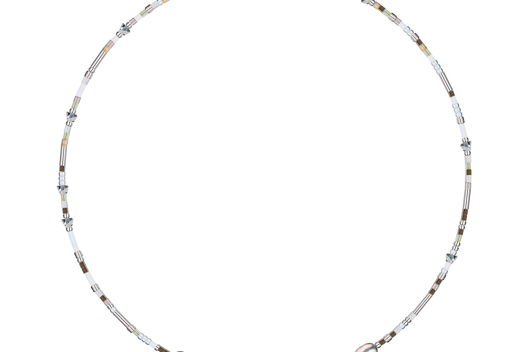 Чокер «Ночная роса» с жемчугом и подвеской путеводная звезда