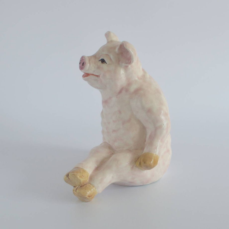 Керамическая статуэтка «Свинка»