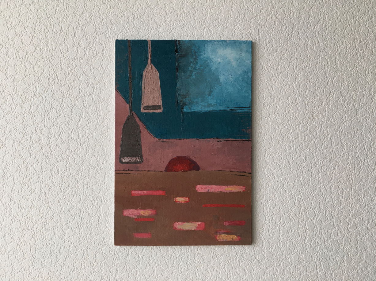 Картина «Закат», 20х30см