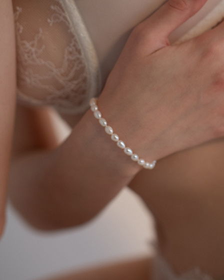 Браслет Baby Pearls (белый)