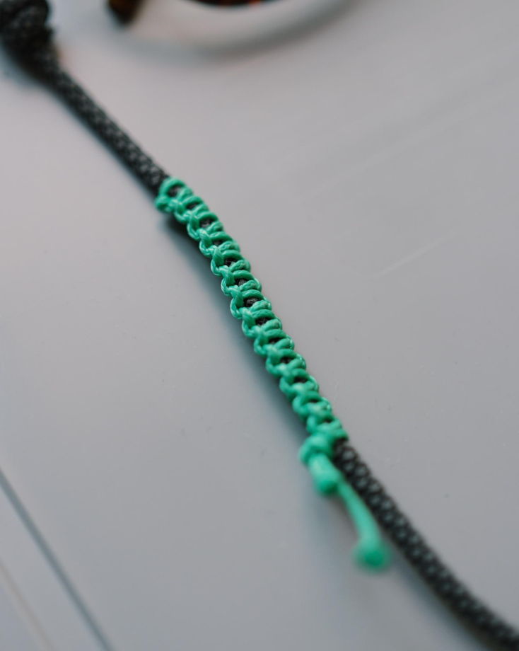 ШНУРОК ДЛЯ ОЧКОВ KNOTTY WORKSHOP LIGHT EMERALD