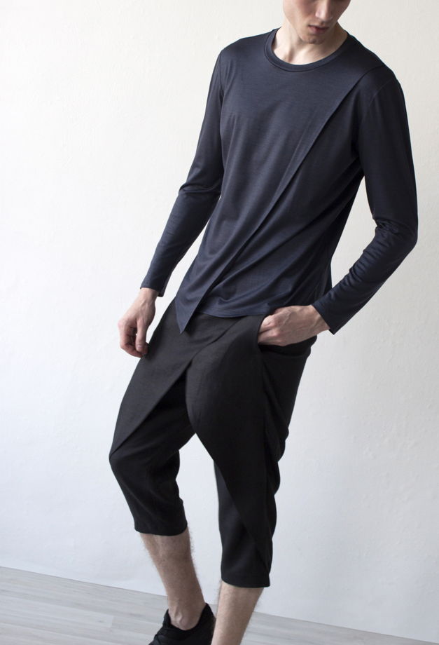 Брюки unisex с запАхом