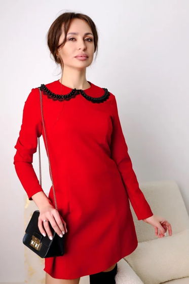 Платье NinaVera Одри красное