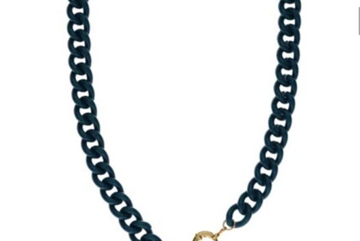 Колье Магия Большая цепь Синяя