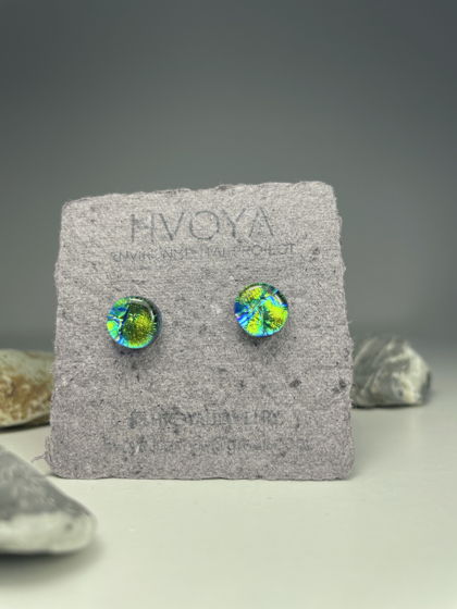 Серьги HVOYA из стекла