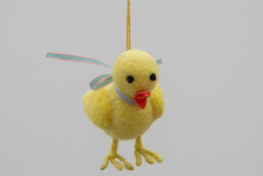 Валяная игрушка Птенчик
