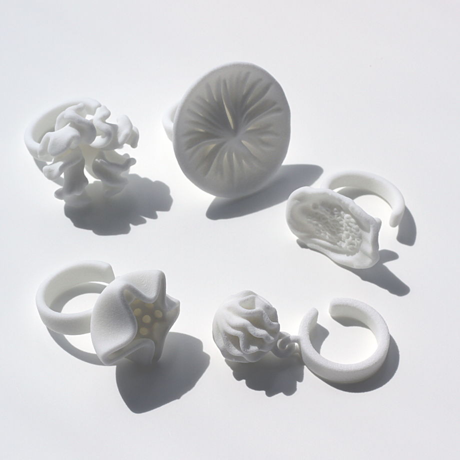 3D-печатное подвижное кольцо «Сфера»