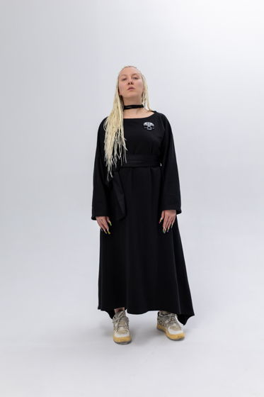 Пояс черный женский