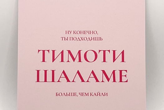 открытка «ты+тимоти шаламе»