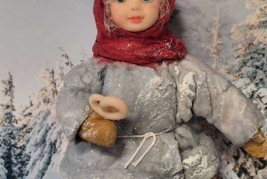 Ватная игрушка, около 12 см