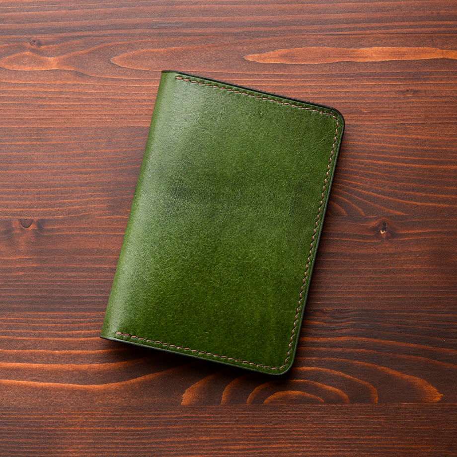 Портмоне для документов из натуральной кожи Summer Green