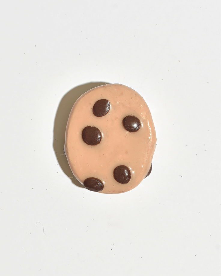 Тревожный камушек worry stone в виде печенья, mr cookie