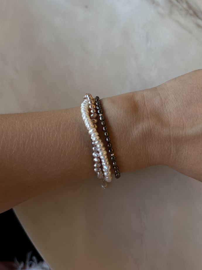 Браслет из натурального жемчуга