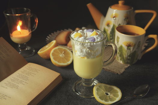 Свеча десертная с ароматом "Апельсин & Корица"