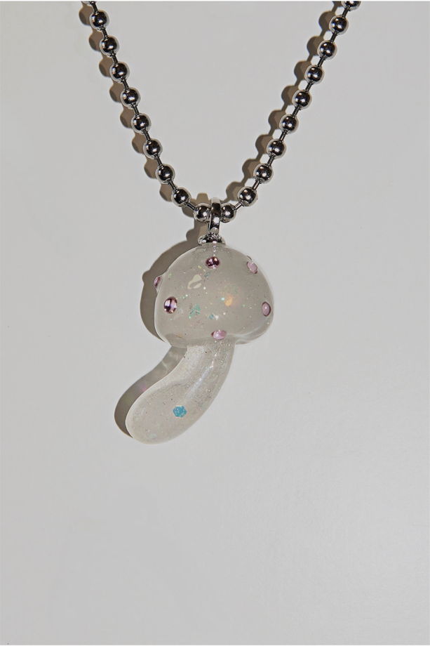 Сияющий кулон-гриб ручной работы «Ниана»