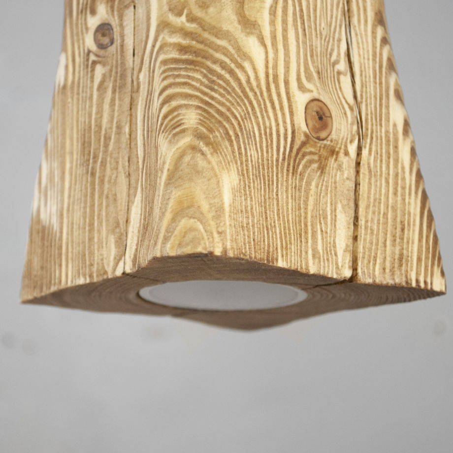 Подвесной светильник из дерева Querk_LED Дуб