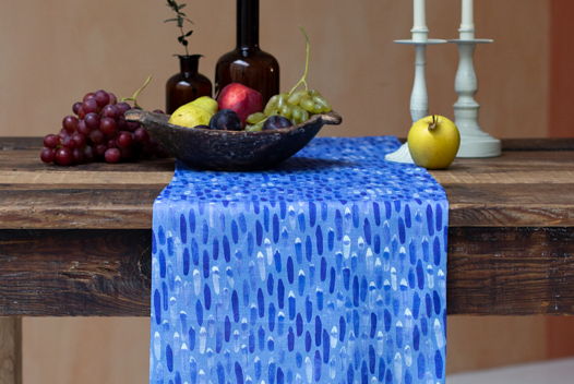 Льняная дорожка "Штрихи"