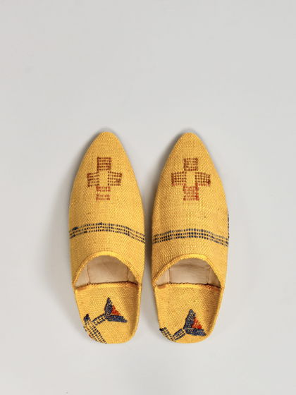 Марокканские тапочки "Бабуши" Jaune, размер 38