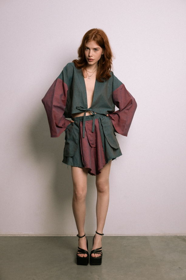 Костюм изо льна